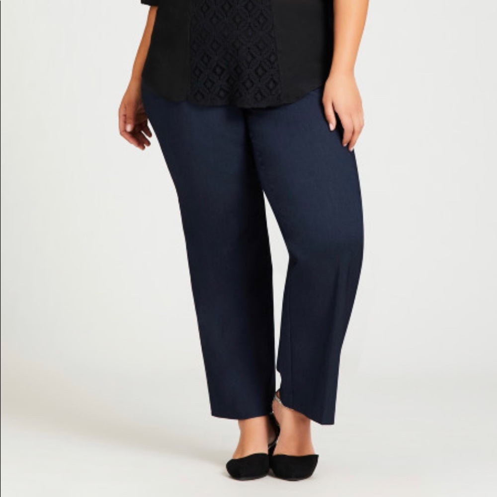 Avenue Super Stretch Bootcut Pant Indigo